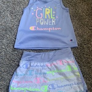 3t girls champion set